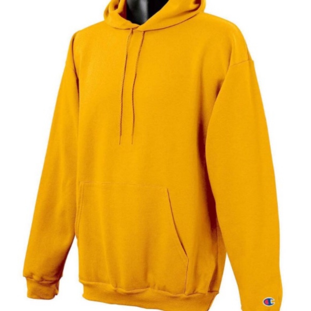 Yellow Gold Champion Hoodie